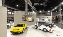 Drie iconische auto’s tentoongesteld door Maserati