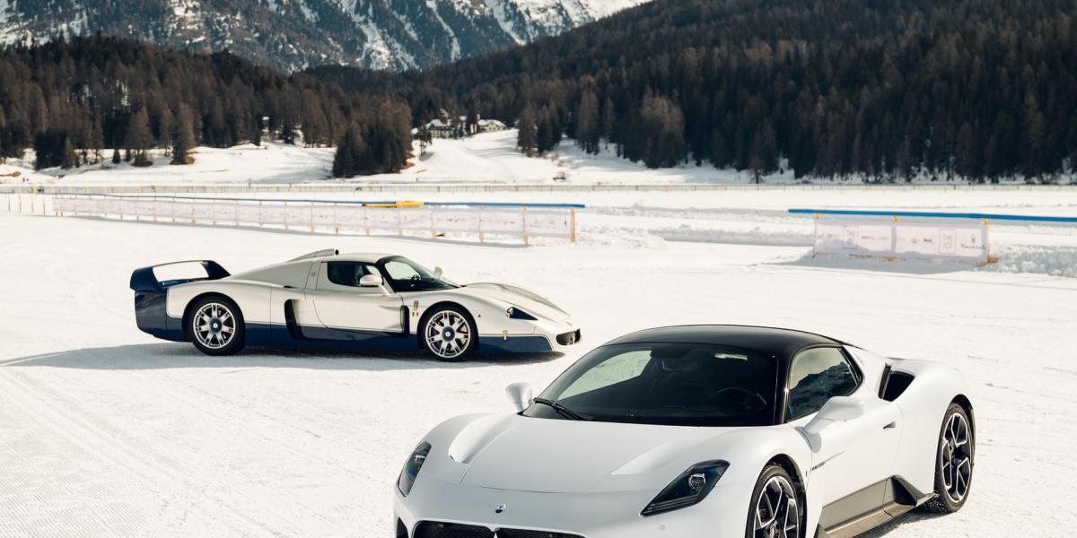 Maserati tijdens THE I.C.E.  St. Moritz 