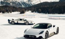 Maserati tijdens THE I.C.E.  St. Moritz 