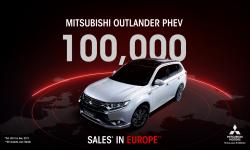 Mitsubishi Outlander PHEV 100.000 verkoopmijlpalen!