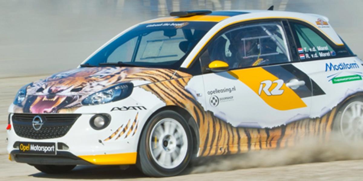 Opel met Tim van der Marel terug in rallysport