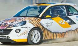 Opel met Tim van der Marel terug in rallysport